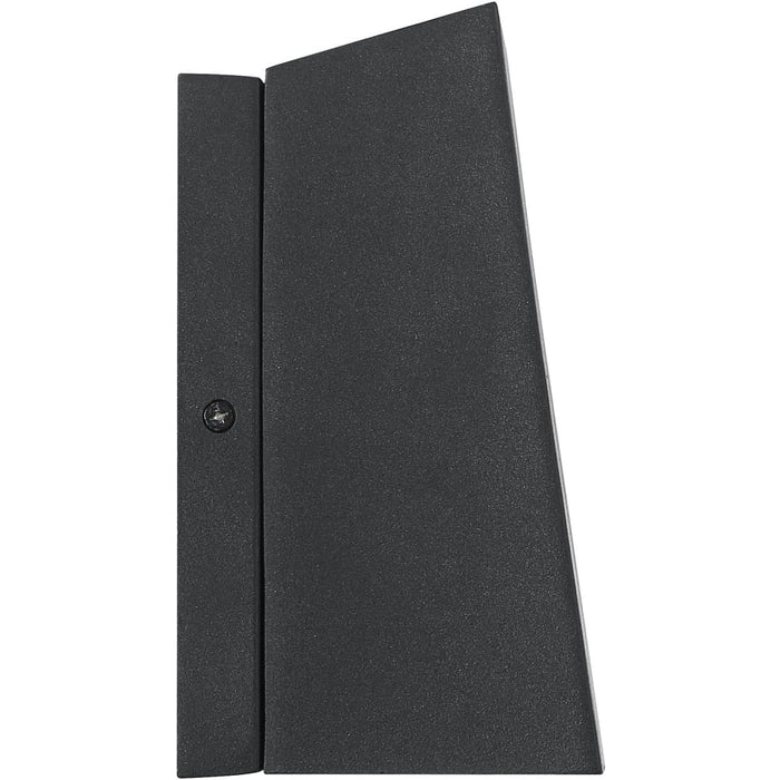 Edge Black LED Outdoor Wall Sconce - Outdoor Wall Sconce