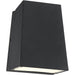 Edge Black LED Outdoor Wall Sconce - Outdoor Wall Sconce