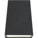 Edge Black LED Outdoor Wall Sconce - Outdoor Wall Sconce