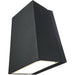 Edge Black LED Outdoor Wall Sconce - Outdoor Wall Sconce