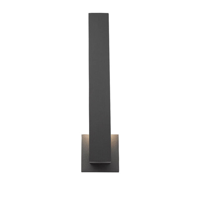 Edge Black LED Outdoor Wall Sconce - Outdoor Wall Sconces