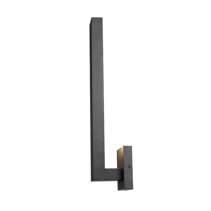 Edge Black LED Outdoor Wall Sconce - Outdoor Wall Sconces