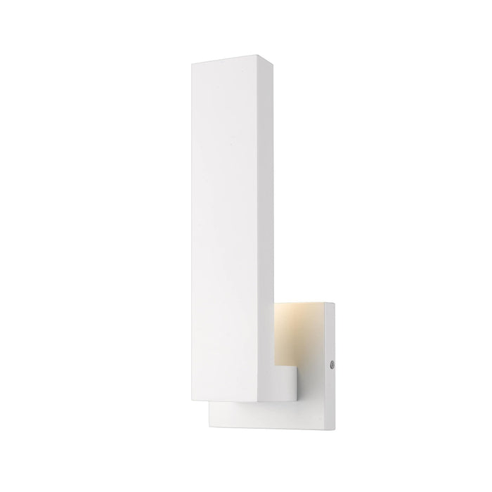 Edge White LED Outdoor Wall Sconce 576S-WH-LED | theLightShop