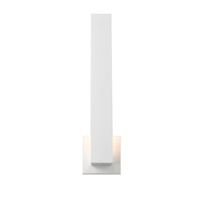 Edge White LED Outdoor Wall Sconce - Outdoor Wall Sconces