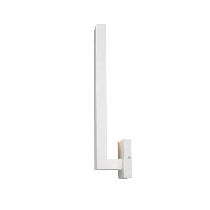 Edge White LED Outdoor Wall Sconce - Outdoor Wall Sconces
