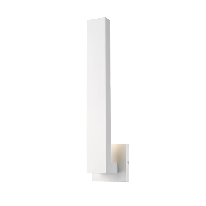 Edge White LED Outdoor Wall Sconce | theLightShop