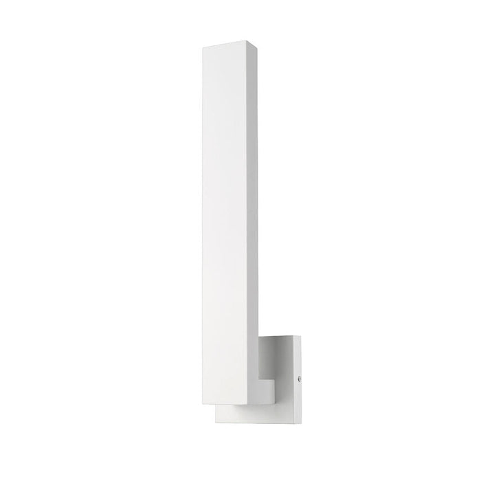 Edge White LED Outdoor Wall Sconce - Outdoor Wall Sconces