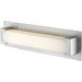 Elara Brushed Nickel LED Vanity - Bath & Vanity