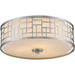 Elea Brushed Nickel Flushmount | theLightShop