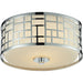 Elea Chrome Flushmount | theLightShop