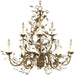Elegante Etruscan Gold Chandelier - Chandeliers