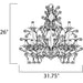 Elegante Etruscan Gold Chandelier - Chandeliers