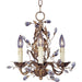 Elegante Etruscan Gold Mini Chandelier - Chandeliers