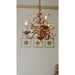Elegante Etruscan Gold Mini Chandelier - Chandeliers