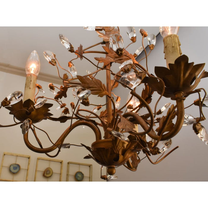 Elegante Etruscan Gold Mini Chandelier - Chandeliers