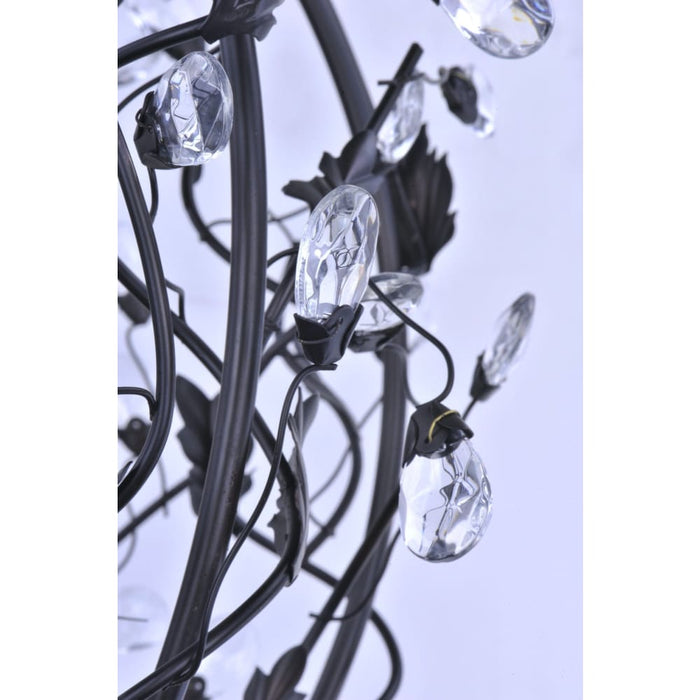 Elegante Oil Rubbed Bronze Mini Chandelier - Chandeliers