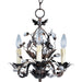 Elegante Oil Rubbed Bronze Mini Chandelier - Chandeliers