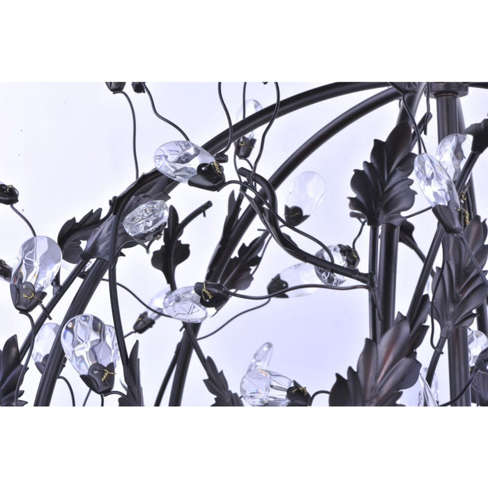 Elegante Oil Rubbed Bronze Mini Chandelier - Chandeliers