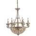 Elizabethan Dark Bronze Chandelier - Chandeliers