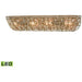 Elizabethan Dark Bronze LED Vanity Light - Bath & Vanity