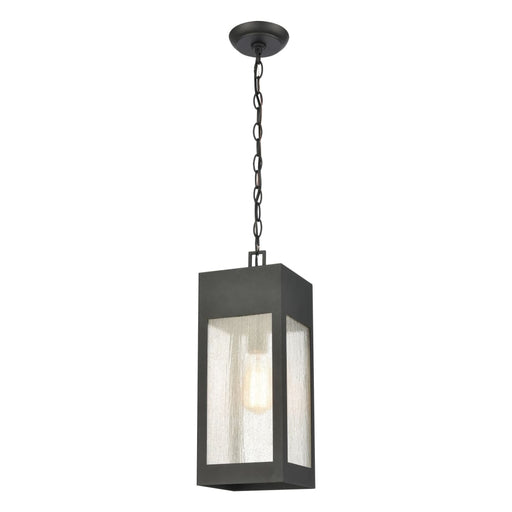Elk Angus Charcoal 1 Light Outdoor Pendant 57303/1 - Outdoor Pendants