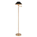 Elk Arcadia Aged Brass 1 Light Floor Lamp S0019-9605 - Floor Lamps