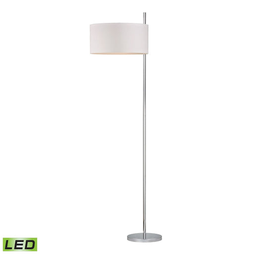 Elk Attwood Polished Nickel LED 1 Light Floor Lamp D2473-LED - Floor Lamps