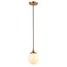 Elk Beverly Hills Satin Brass 1 Light Mini-Pendant 30145/1 - Mini-Pendants