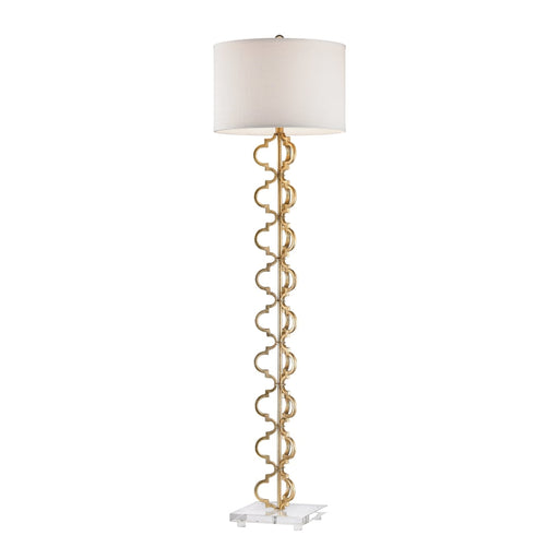 Elk Castile Gold Leaf 1 Light Floor Lamp D2932 - Floor Lamps