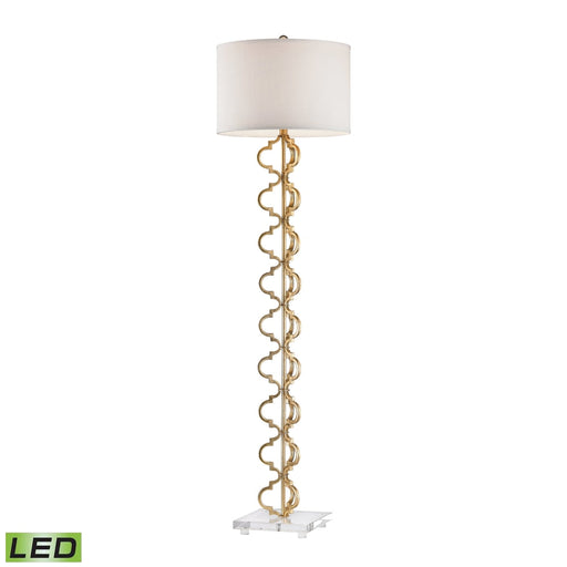 Elk Castile Gold Leaf LED 1 Light Floor Lamp D2932-LED - Floor Lamps
