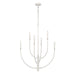 Elk Continuance White Coral 6 Light Chandelier 82017/6 - Chandeliers