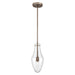 Elk Culmination Weathered Zinc 1 Light Mini-Pendant 12296/1 - Mini-Pendants