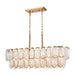 Elk Curiosity White 5 Light Chandelier D4665 - Chandeliers