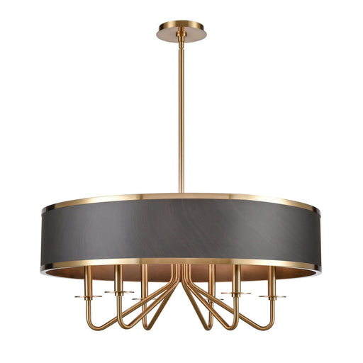 Elk Engel Satin Brass 6 Light Chandelier 82335/6 - Chandeliers