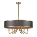 Elk Engel Satin Brass 6 Light Chandelier 82335/6 - Chandeliers