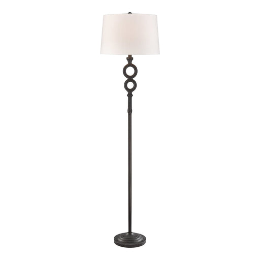 Elk Hammered Home Bronze 1 Light Floor Lamp D4604 - Floor Lamps