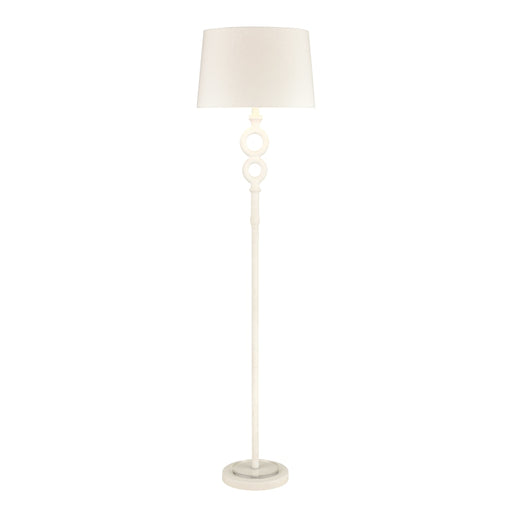 Elk Hammered Home Dry White 1 Light Floor Lamp D4698 - Floor Lamps