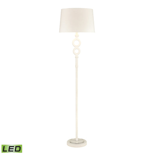 Elk Hammered Home Dry White LED 1 Light Floor Lamp D4698-LED - Floor Lamps