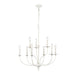 Elk Hartford Farmhouse White 9 Light Chandelier 28903/6+3 - Chandeliers