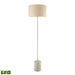 Elk Katwijk Polished Concrete LED 1 Light Floor Lamp D3452-LED - Floor Lamps