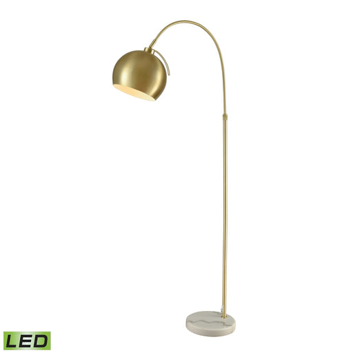 Elk Kopernikus Aged Brass LED 1 Light Floor Lamp D3363-LED - Floor Lamps