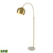Elk Kopernikus Aged Brass LED 1 Light Floor Lamp D3363-LED - Floor Lamps