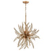 Elk Naples Matte Gold 8 Light Chandelier 16764/8 - Chandeliers
