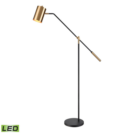 Elk Oliver Avenue Matte Black LED 1 Light Floor Lamp S0019-9565-LED - Floor Lamps