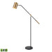 Elk Oliver Avenue Matte Black LED 1 Light Floor Lamp S0019-9565-LED - Floor Lamps