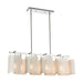 Elk Santa Barbara Matte White 8 Light Chandelier 60155/8 - Chandeliers