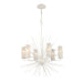 Elk Sea Urchin White Coral 6 Light Chandelier 82087/6 - Chandeliers