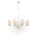 Elk Sea Urchin White Coral 8 Light Chandelier 82088/8 - Chandeliers