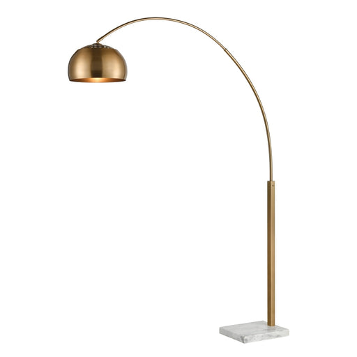 Elk Solar Flair Aged Brass 1 Light Floor Lamp D3591 - Floor Lamps