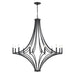 Elk Spanish Villa Charcoal 12 Light Chandelier 33438/12 - Chandeliers
